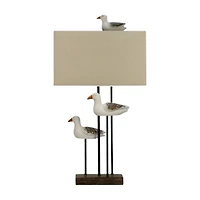 Floating Seagulls Table Lamp
