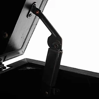 Beige Upholstered Wood Carlien Storage Bench