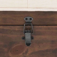 Beige Upholstered Wood Carlien Storage Bench