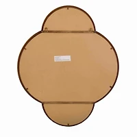 Gold Vina Quatrefoil Wall Mirror