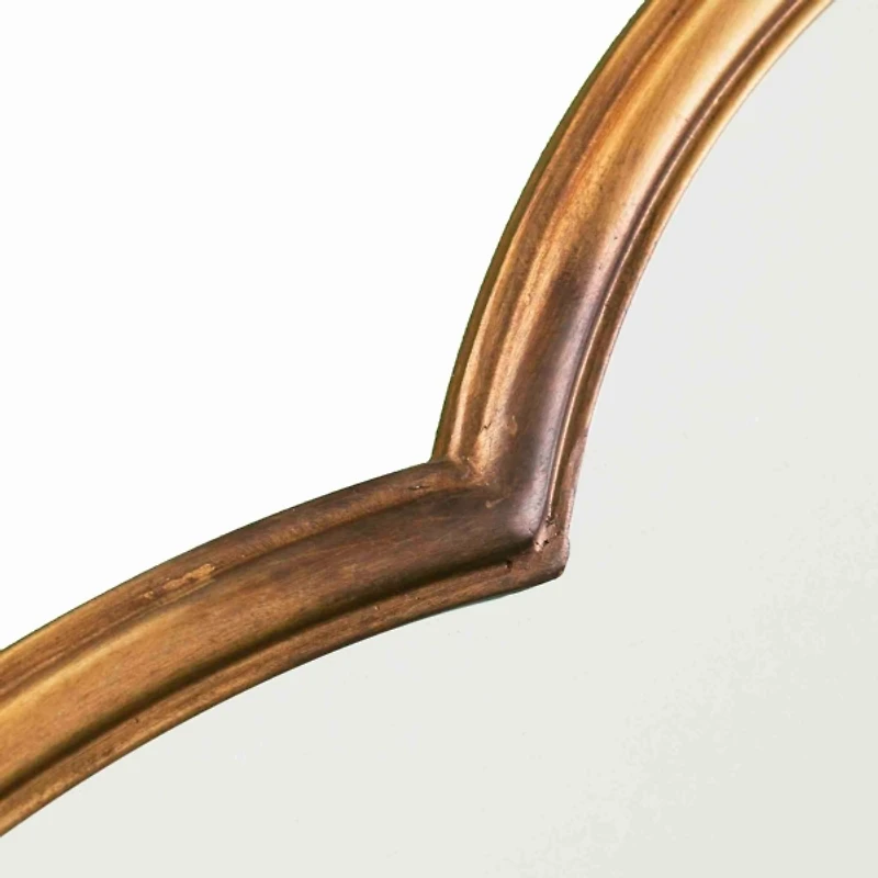 Gold Vina Quatrefoil Wall Mirror