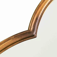 Gold Vina Quatrefoil Wall Mirror