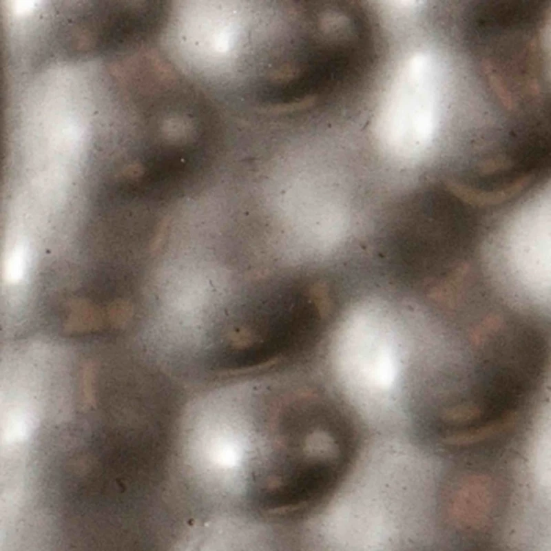 Silver Freda Hammered Iron Wall Mirrors, Set of 4