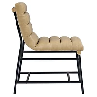 Nicco Sand Faux Leather Dining Chairs, Set of 2