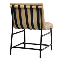 Nicco Sand Faux Leather Dining Chairs, Set of 2