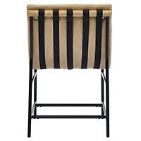 Nicco Sand Faux Leather Dining Chairs, Set of 2