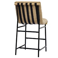 Nicco Sand Faux Leather Counter Stools, Set of 2