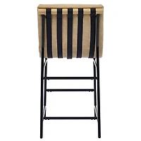 Nicco Sand Faux Leather Counter Stools, Set of 2