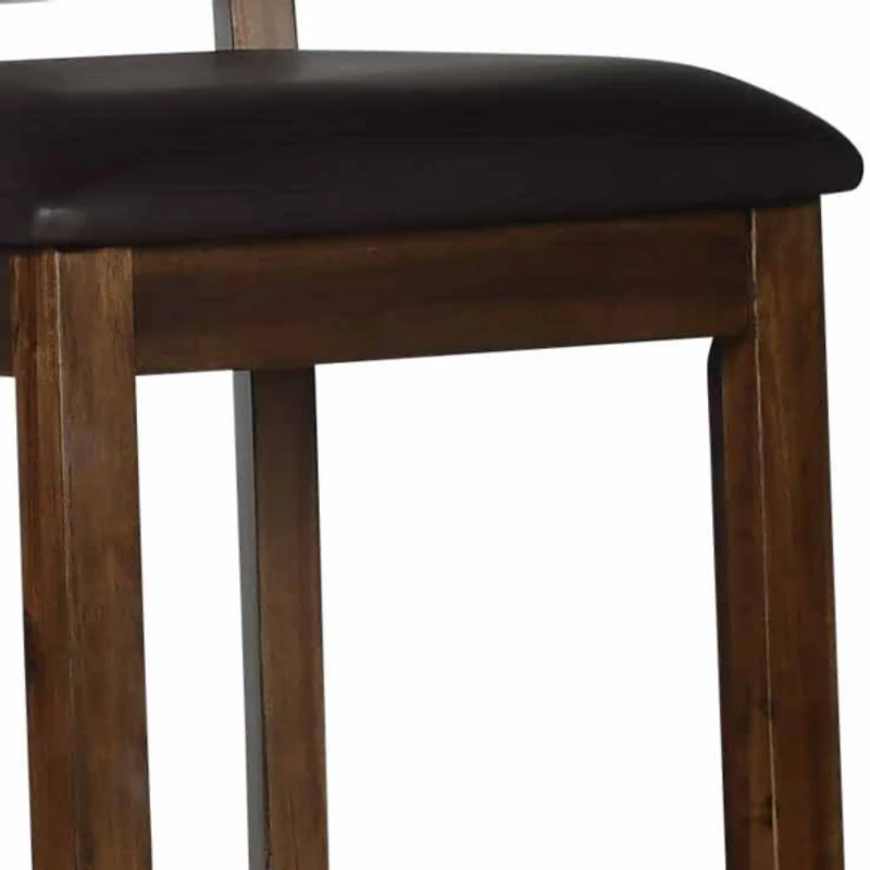 Faux Leather Saranac Counter Stools, Set of 2
