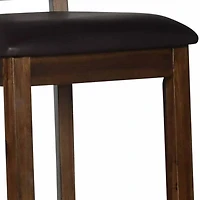 Faux Leather Saranac Counter Stools, Set of 2