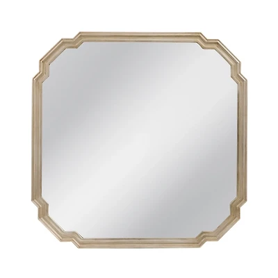 Antique Silver Mimosa Wall Mirror