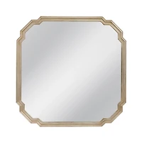Antique Silver Mimosa Wall Mirror
