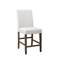 Bolin Light Beige Upholstered Counter Stool