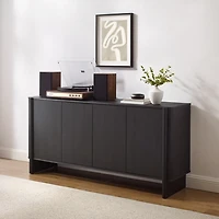 Black Wesley Media Console