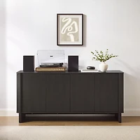 Black Wesley Media Console