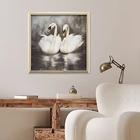 Ballet of the Swans Framed Art Print