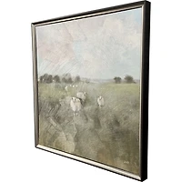 Sheep Pasture Framed Art Print