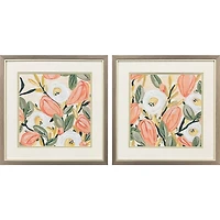 Gleeful Garden Framed Art Prints, Set of 2