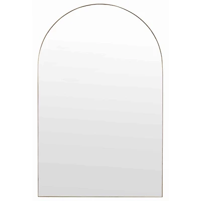 Gold Iron Henry Arch Wall Mirror