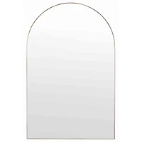 Gold Iron Henry Arch Wall Mirror