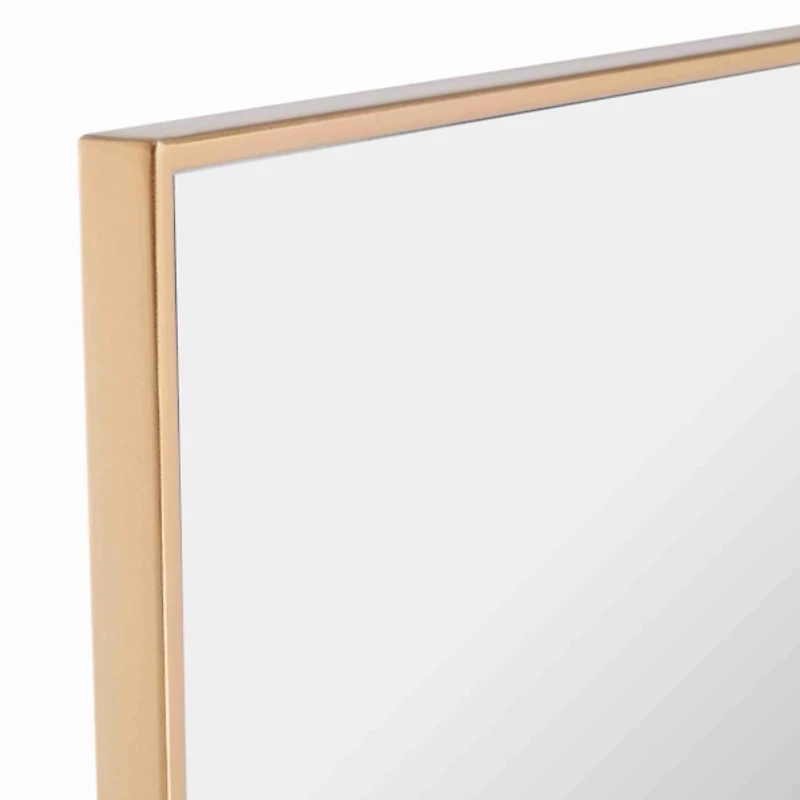 Gold Iron Alya Modern Floor Mirror