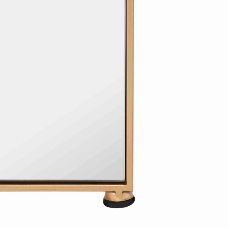 Gold Iron Alya Modern Floor Mirror