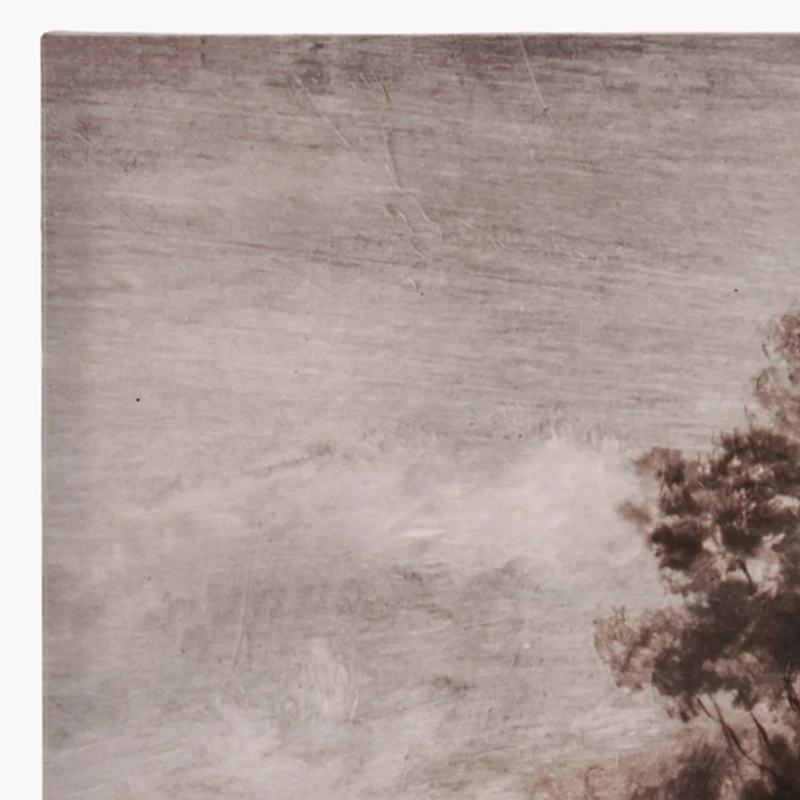 By the Stream Canvas Art Print