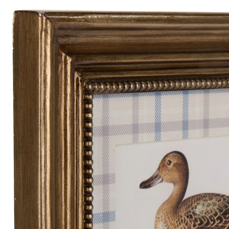 Plaid Mat Duck Framed Art Print