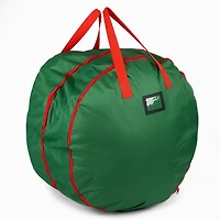 Green Christmas Wreath Storage Bag