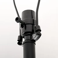 Black Beaded Adler Floor Lamp