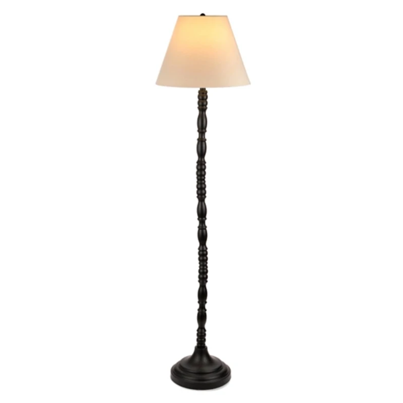 Black Beaded Adler Floor Lamp