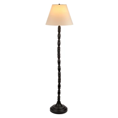 Black Beaded Adler Floor Lamp