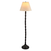 Black Beaded Adler Floor Lamp