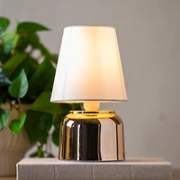 Gold Metallic Mini Lamp