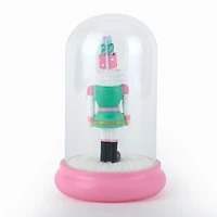 Pink Nutcracker Christmas Cloche