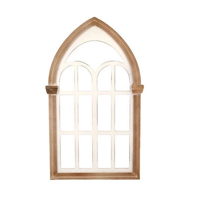 Irving Wooden Arch Panel Wall Plaque