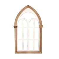 Irving Wooden Arch Panel Wall Plaque