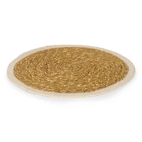 Round Natural Jute Woven Placemat