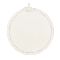 Pearl White Iron Cecile Bird Bath