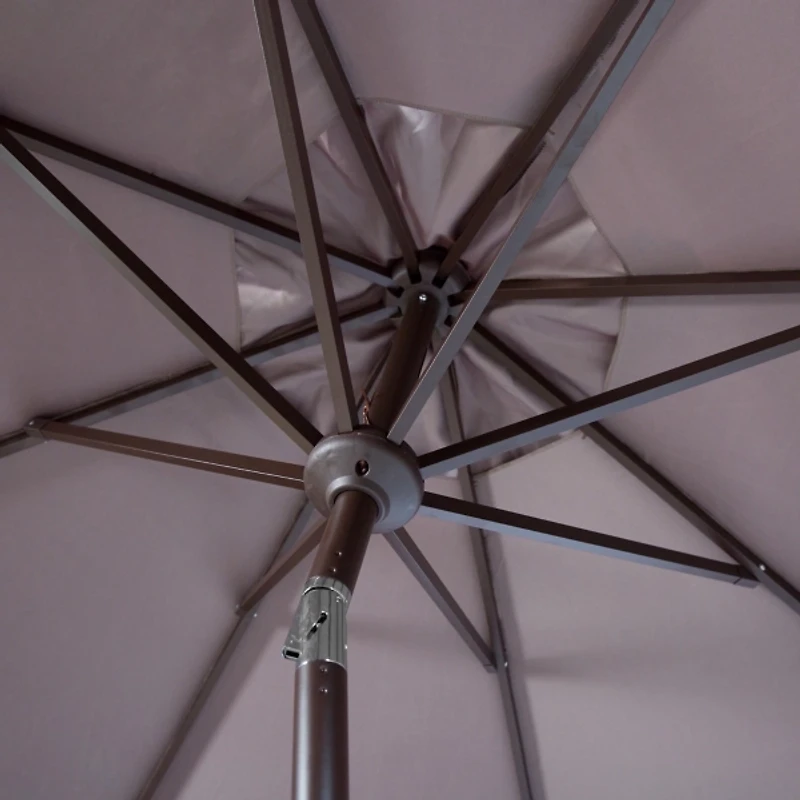 Gray Maude Modern Outdoor Umbrella