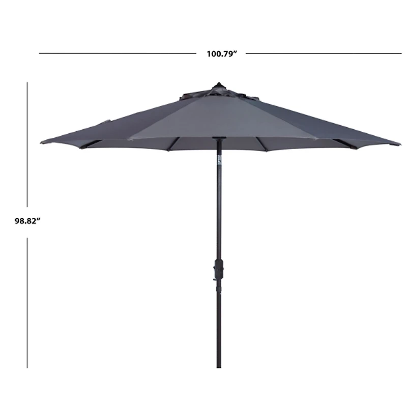 Gray Maude Modern Outdoor Umbrella