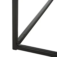 Black Industrial Outdoor Fire Pit