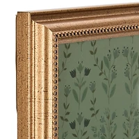 Blue and Green Floral Framed Art Prints, Set of 2