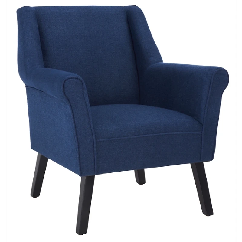 Navy Videl Modern Accent Chair