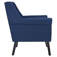 Navy Videl Modern Accent Chair