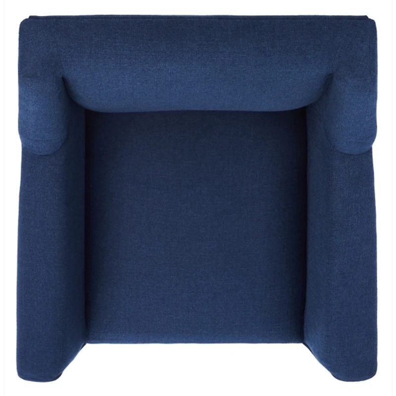 Navy Videl Modern Accent Chair