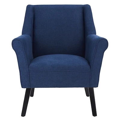Navy Videl Modern Accent Chair