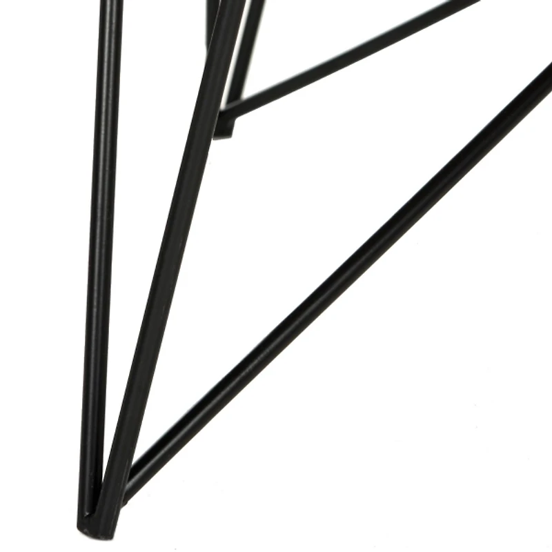 Round Natural Industrial Coffee Table