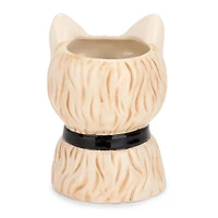 Cat Ceramic Vase, 6 in.