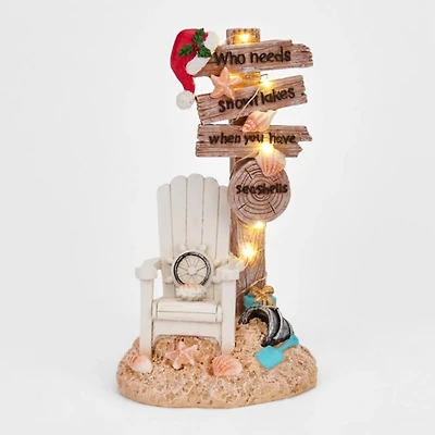 LED Who Needs Snowflakes Christmas Decoration